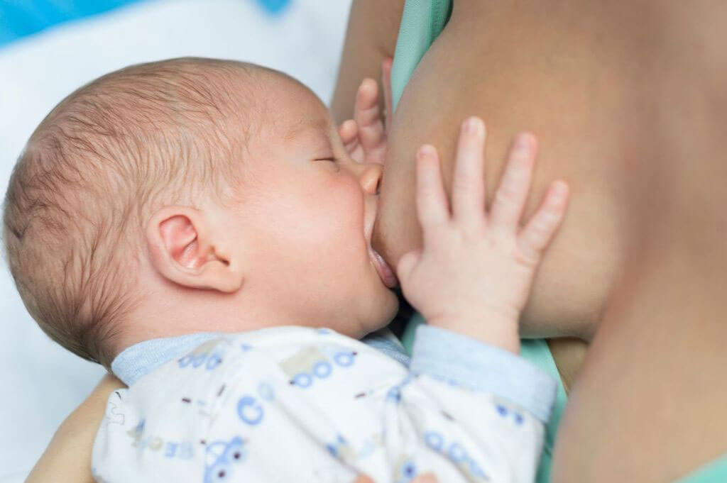 Mother's Journey independent midwife South London - good breastfeeding position